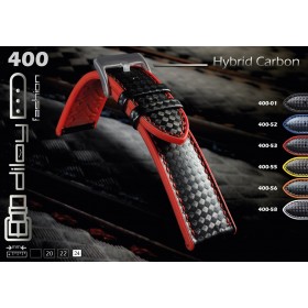 DILOY Hybrid Carbon λουράκι αδιάβροχο 400